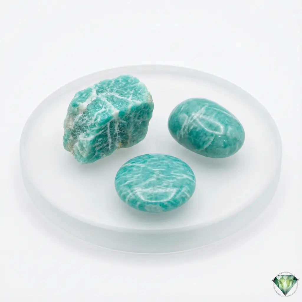 Original Amazonite Stone (Teal Green) - The Stone of Courage | Pakistan Gemstones - Image 3