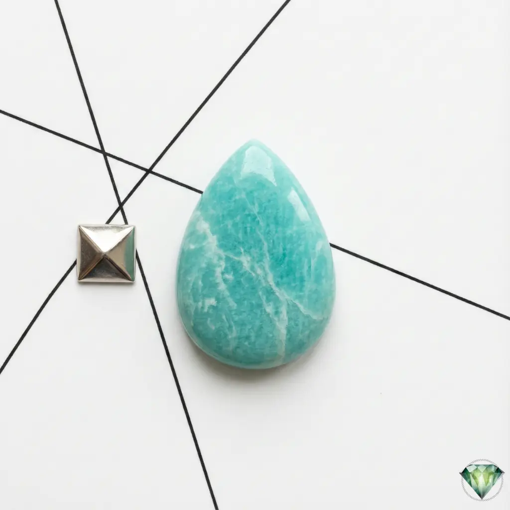 Original Amazonite Stone (Teal Green) - The Stone of Courage | Pakistan Gemstones - Image 4