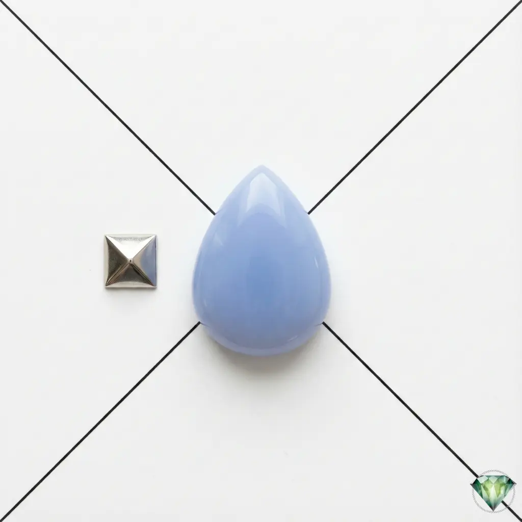 Original Chalcedony Stone (Blue & White) - The Speaker's Stone | Pakistan Gemstones - Image 4