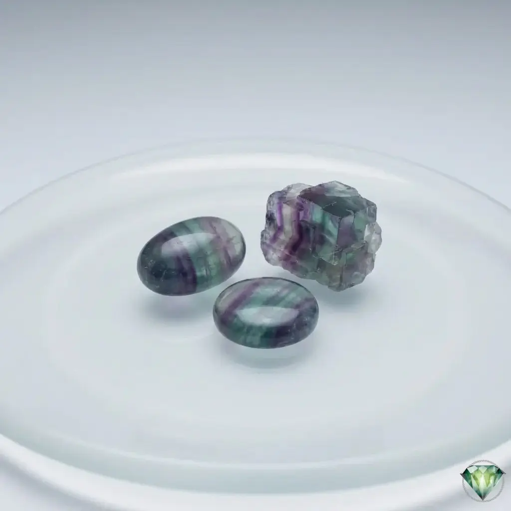 Original Fluorite Crystal (Green, Purple, Rainbow) - Loralai & Nagar | Pakistan Gemstones - Image 3