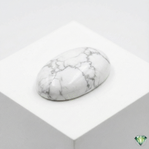 Original Howlite Stone (White Marble) - The Stone of Patience | Pakistan Gemstones
