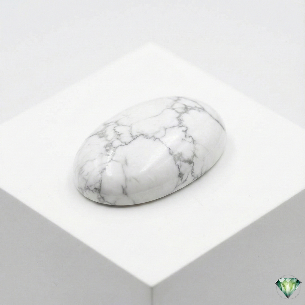 Original Howlite Stone (White Marble) - The Stone of Patience | Pakistan Gemstones