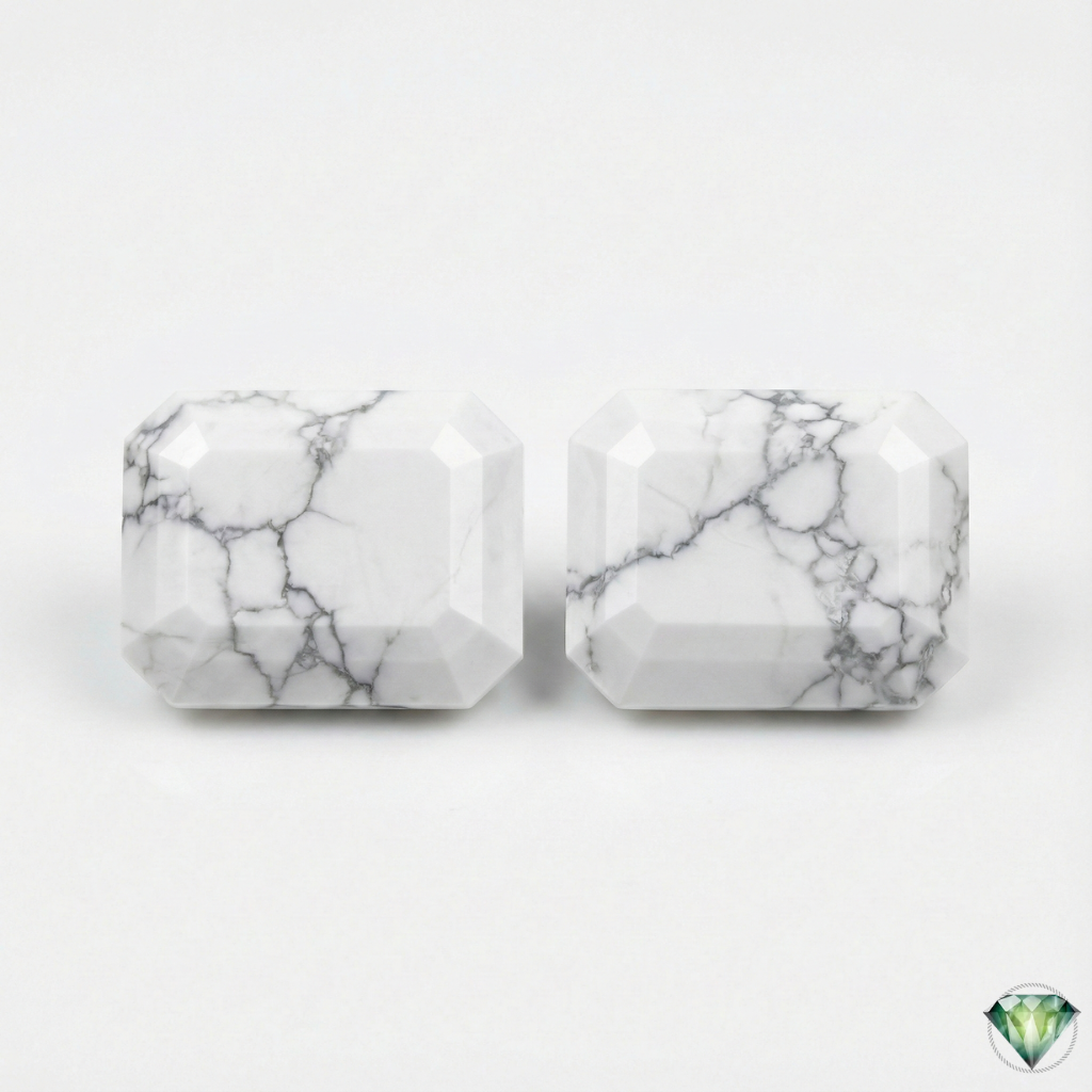 Original Howlite Stone (White Marble) - The Stone of Patience | Pakistan Gemstones - Image 2