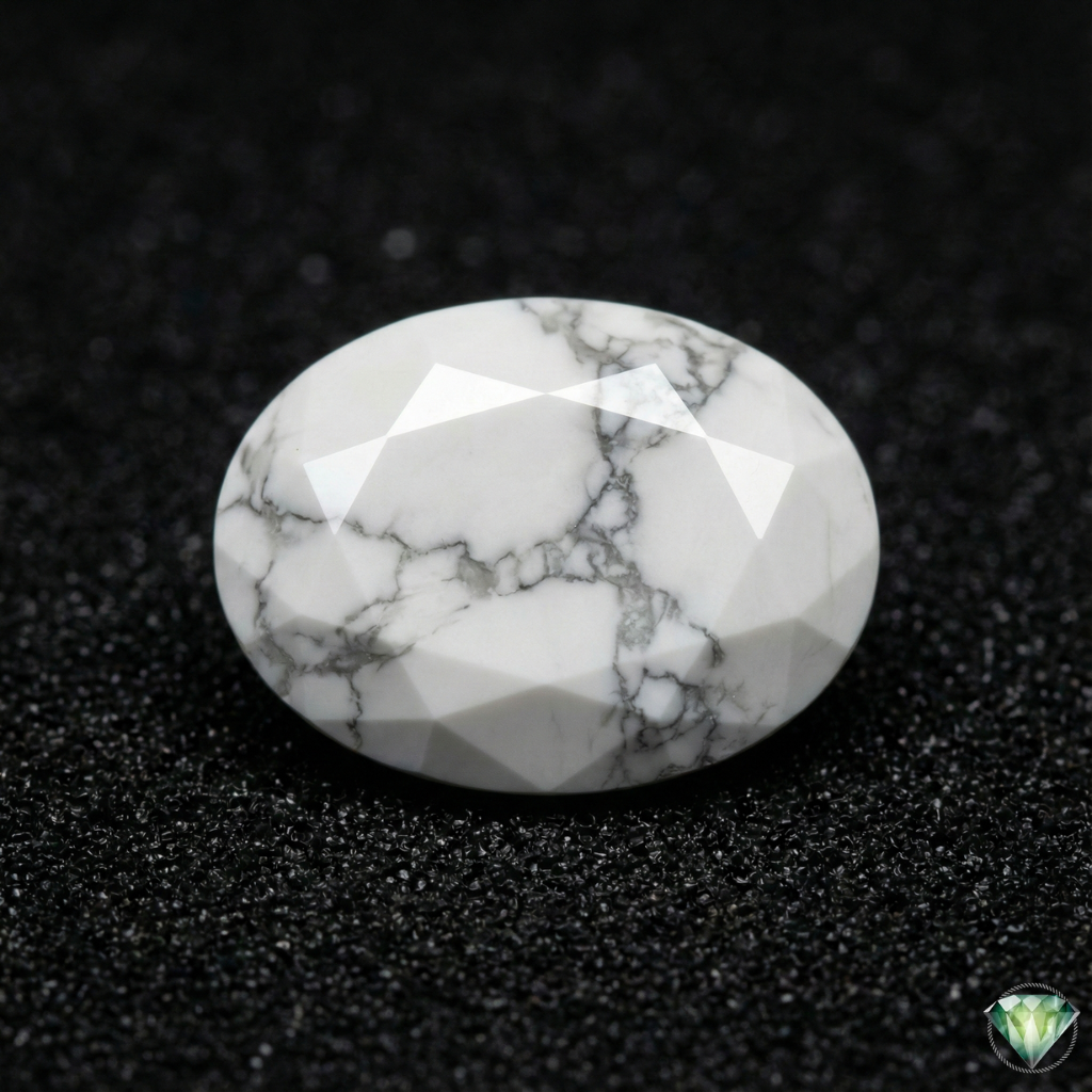 Original Howlite Stone (White Marble) - The Stone of Patience | Pakistan Gemstones - Image 5