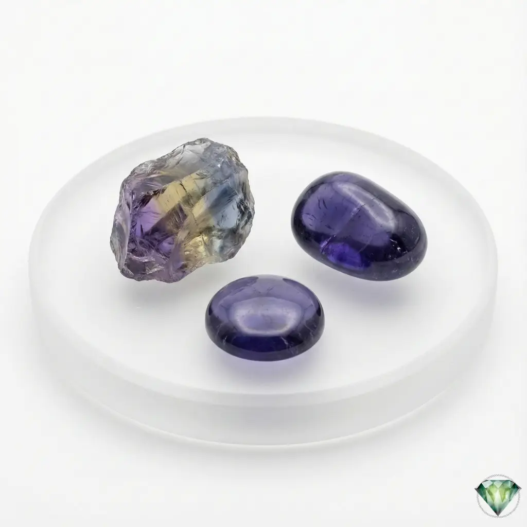 Original Iolite Stone (Neeli / Kaka Neeli) - Blue Violet | Pakistan Gemstones - Image 3
