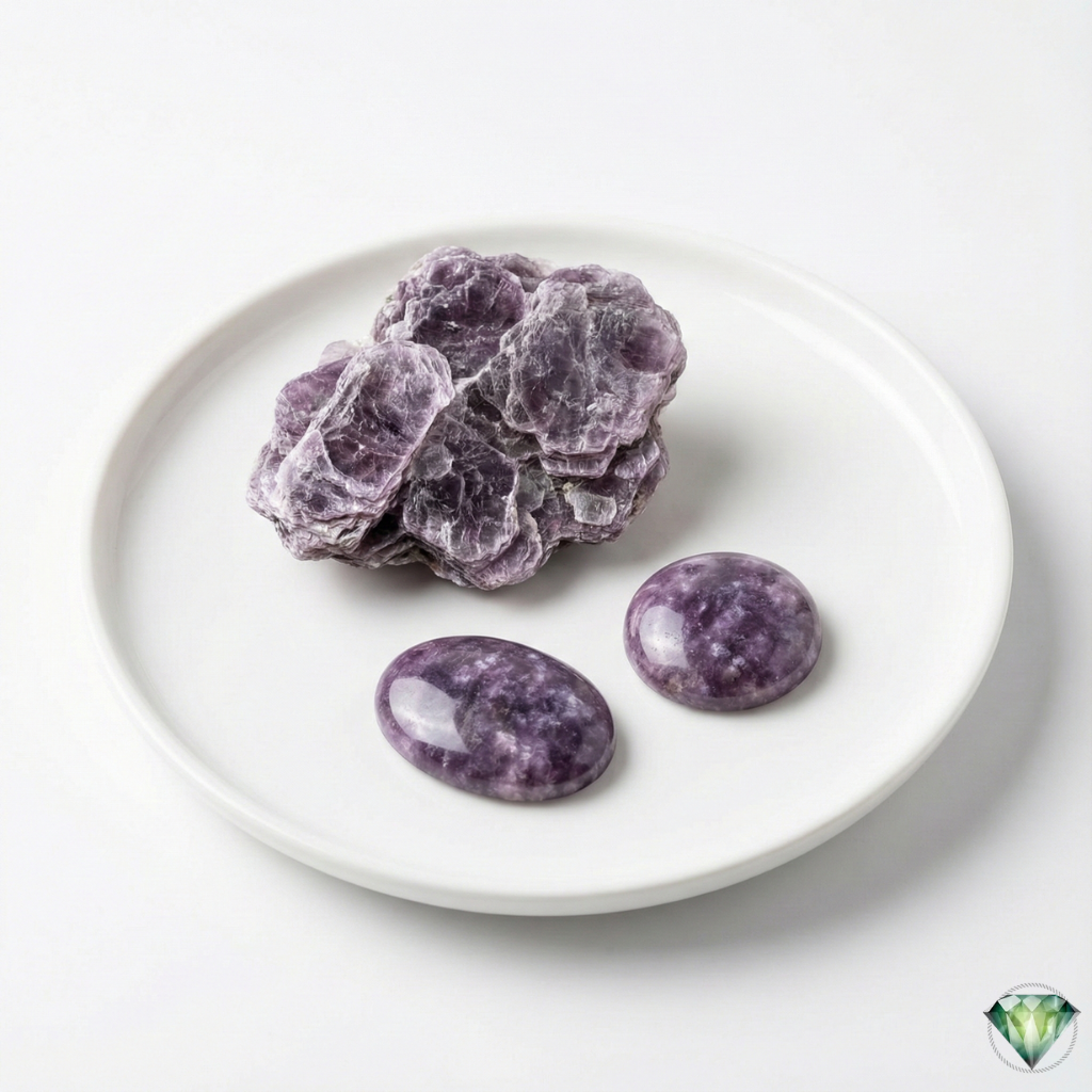 Original Lepidolite Stone (Purple Mica) - The Stone of Transition | Pakistan Gemstones - Image 3