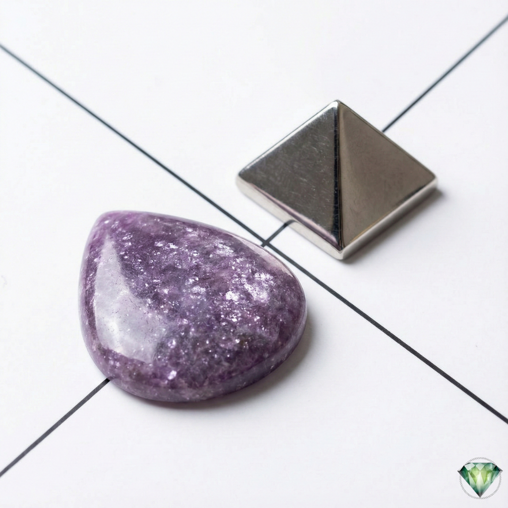Original Lepidolite Stone (Purple Mica) - The Stone of Transition | Pakistan Gemstones - Image 4