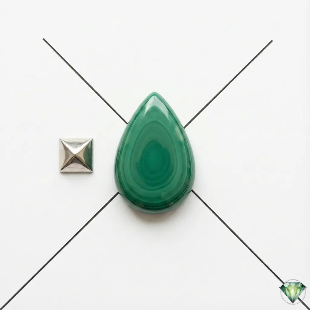 Original Malachite Stone (Dana Firang) - Natural Green Banded | Pakistan Gemstones - Image 4
