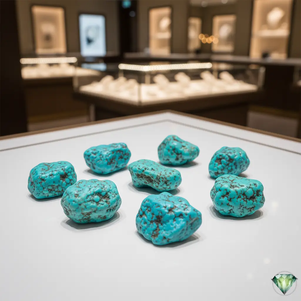 Raw Firoza (Turquoise) Stones for Sale: Rough Gemstone Specimens