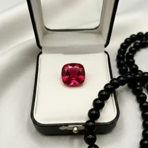 100 Percent Original Loose Red Yaqoot Stone in Luxury Box Pakistan