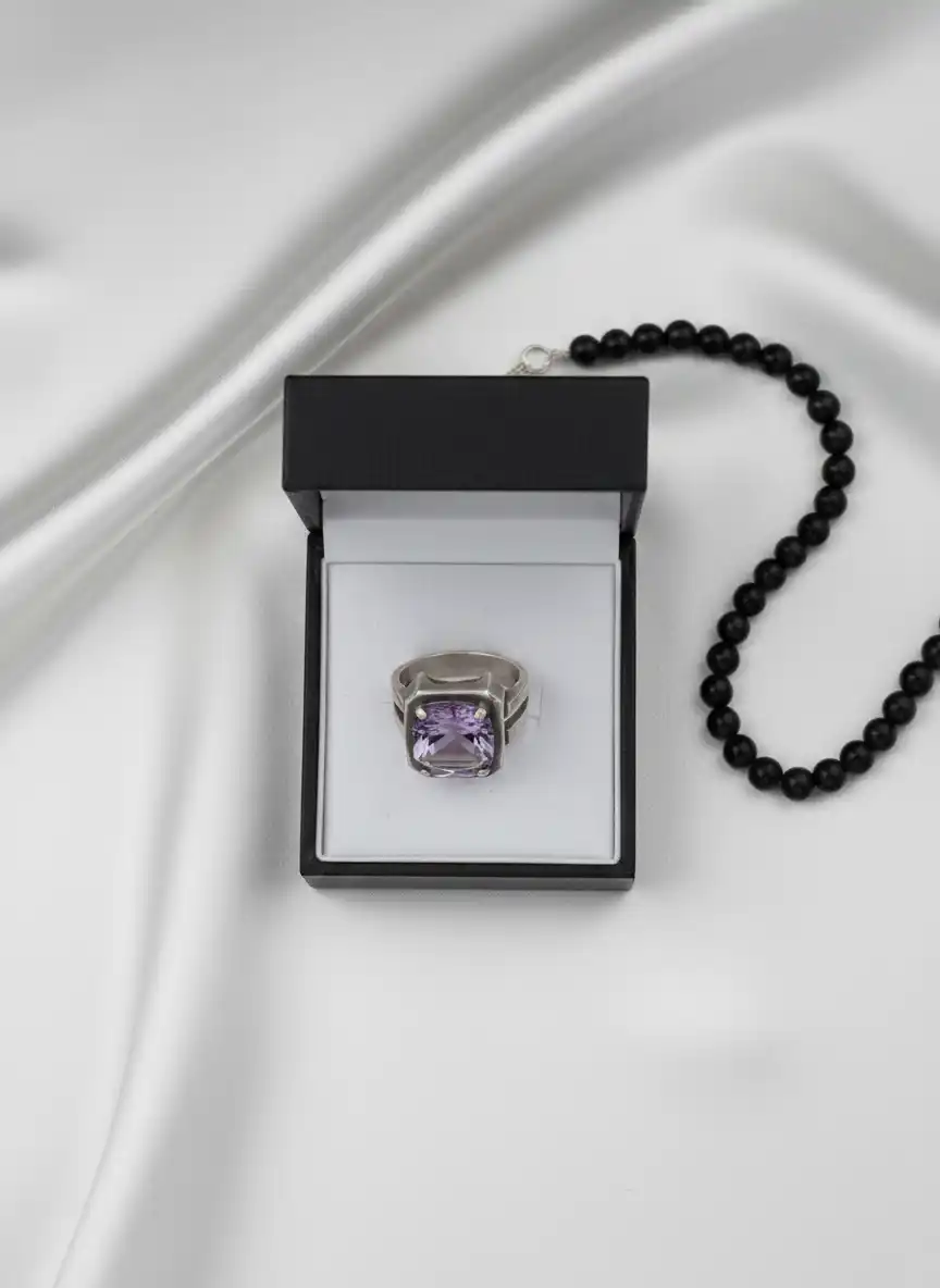 Deep Royal Purple Amethyst Gemstone for Custom Ring Pakistan