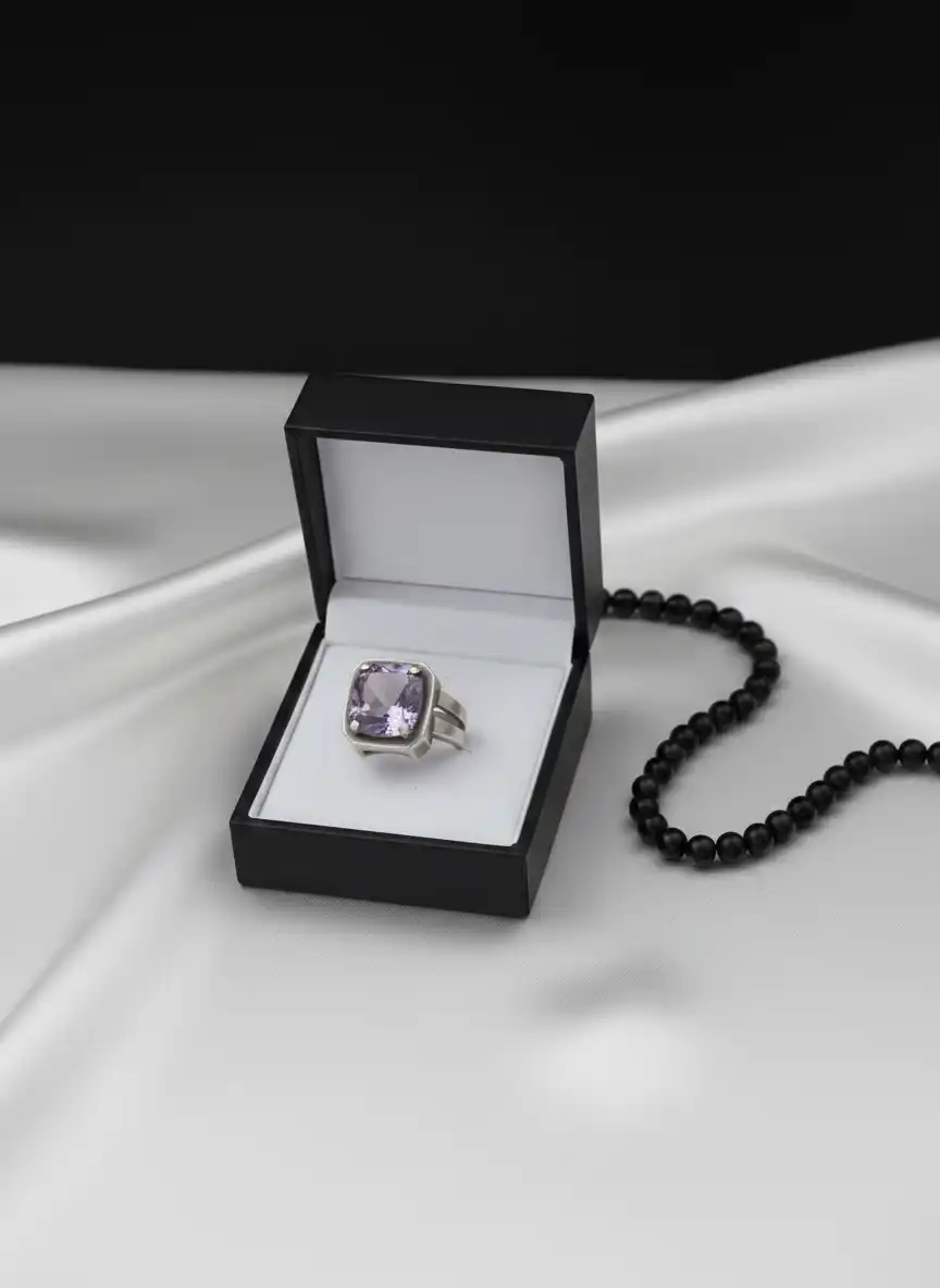 Deep Royal Purple Amethyst Gemstone for Custom Ring Pakistan