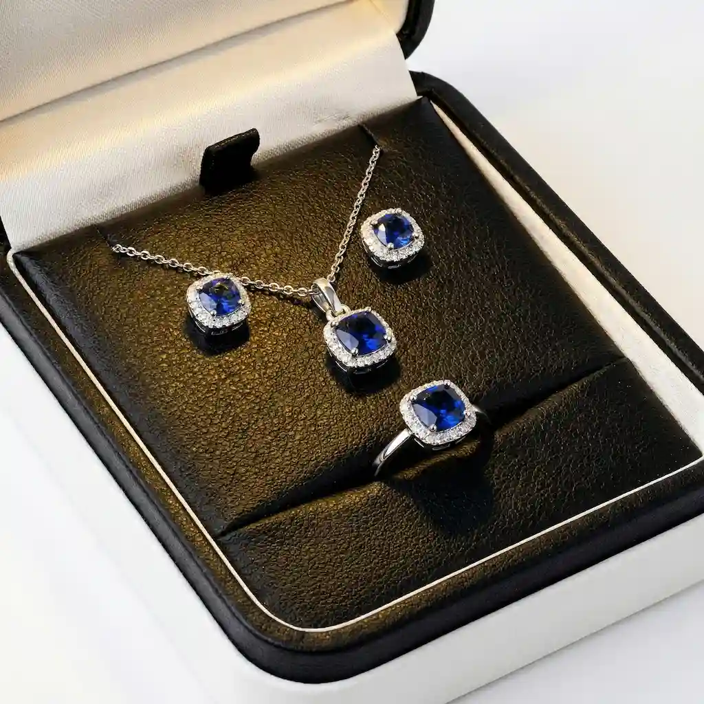natural-blue-sapphire-cushion-set-pakistan