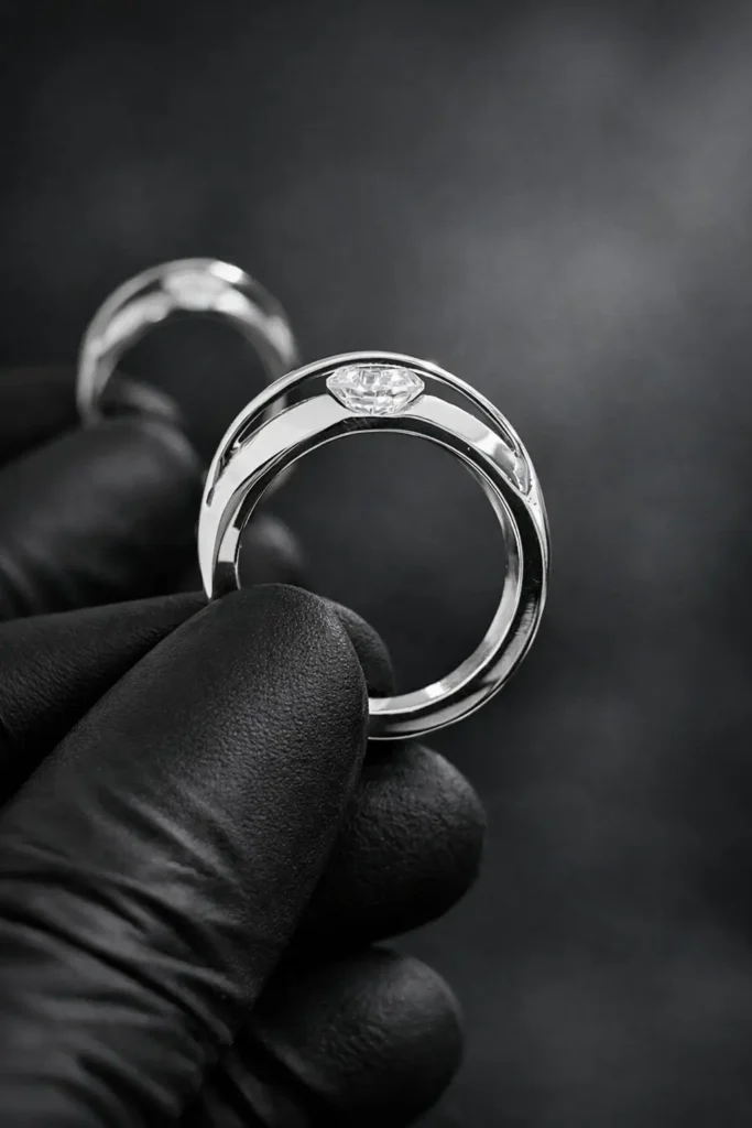 Mohsin Rotating Moissanite Ring | 1Ct | PKGems