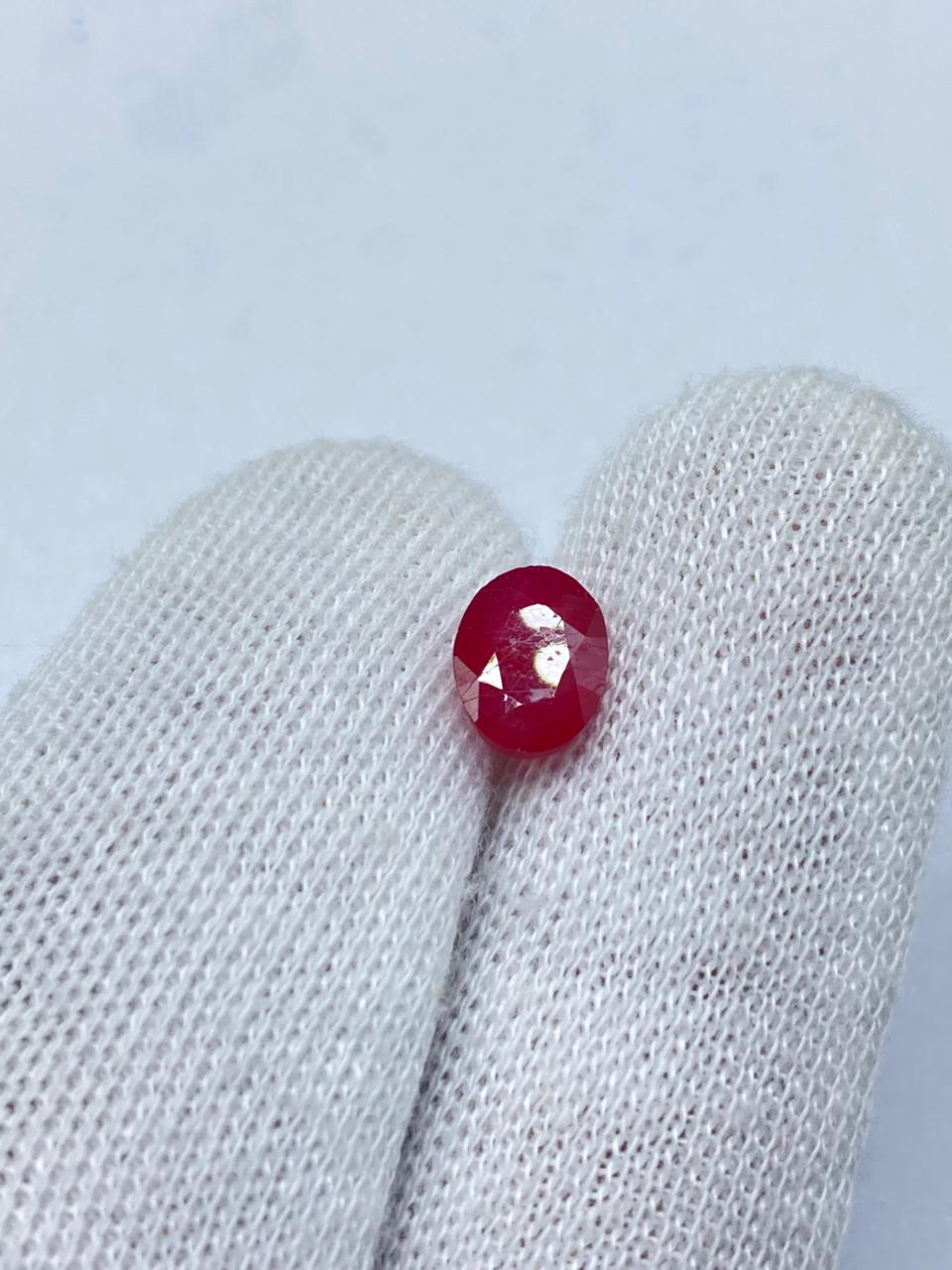 Afghanistan Ruby (Pigeon Blood) – 3.30 Carat Natural Ruby