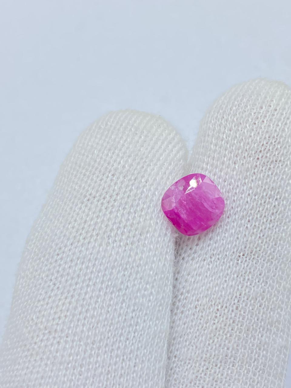 Afghanistan Ruby 3.20 Carat – Natural Red Ruby Gemstone