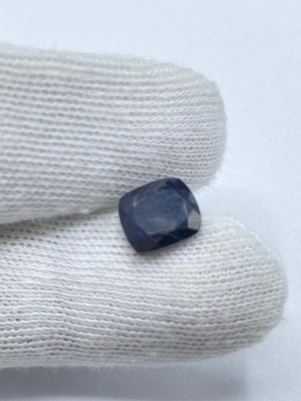 Blue Sapphire (Afghanistan) 3.50 Carat Natural Gemstone - Image 2