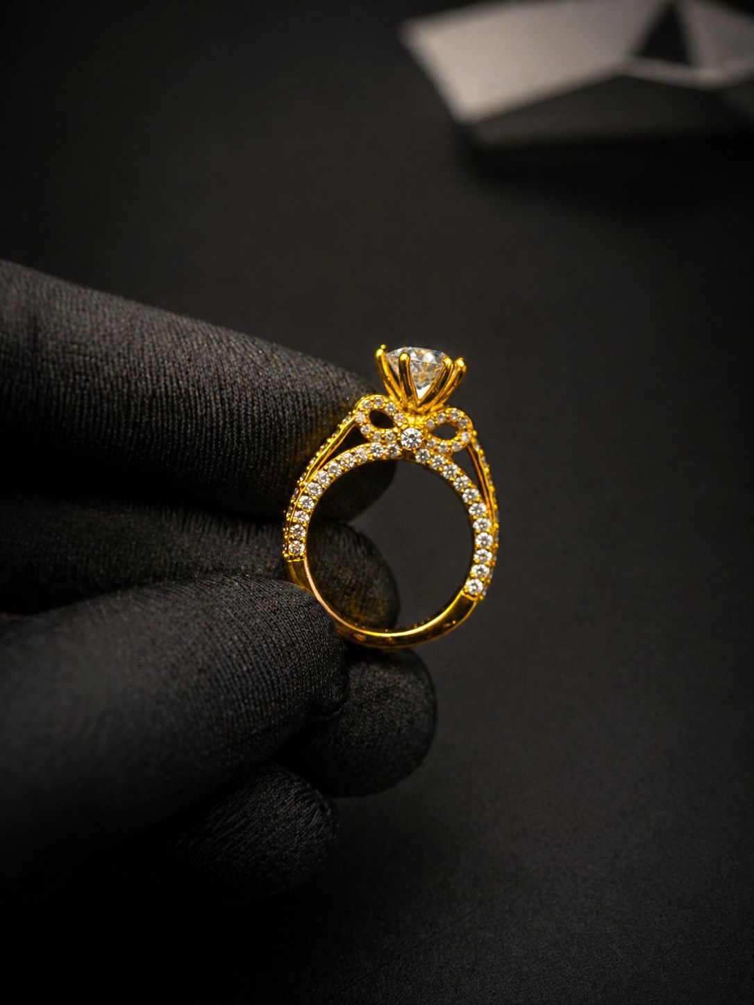 Masonite Diamond Ring
