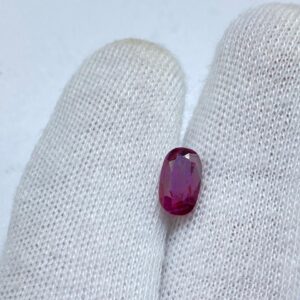 Afghanistan Ruby 3.60 Carat – Natural Wine Red Ruby Gemstone