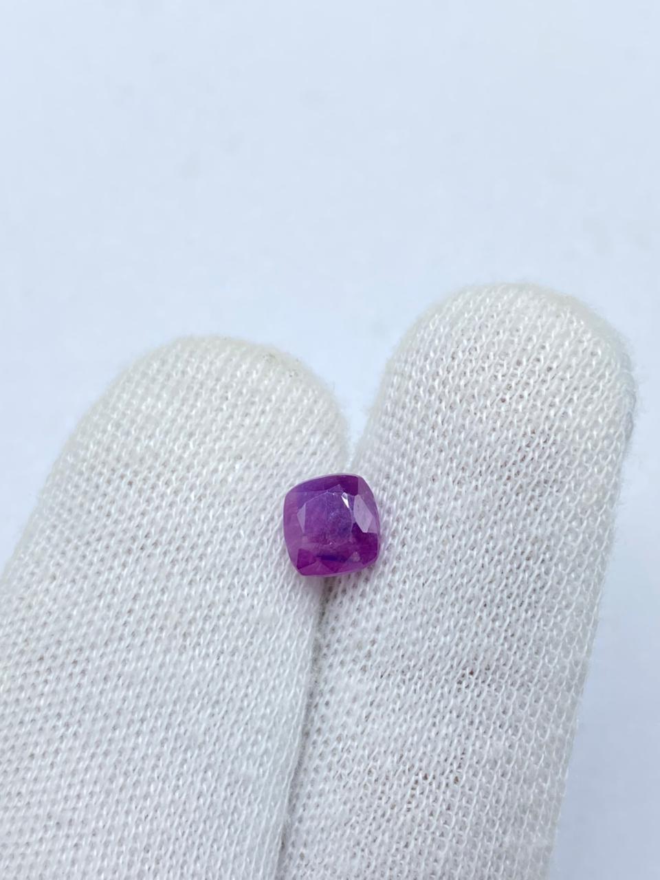 Afghanistan Ruby 2.80 Carat – Natural Fine Red Ruby Gemstone - Image 2