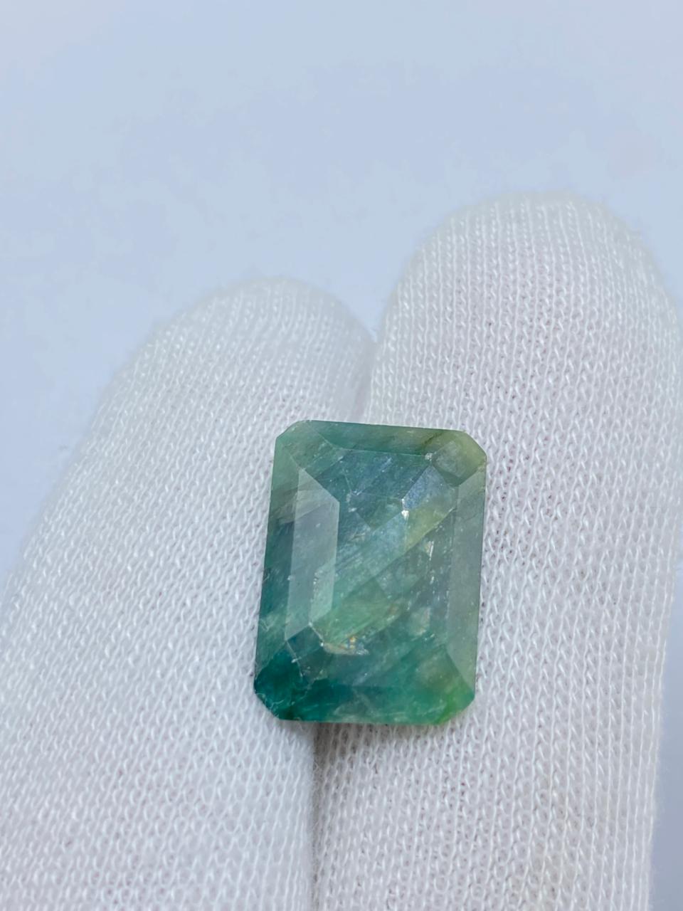 Swat Emerald 16.55 Carat – Natural Pakistani Emerald Gemstone - Image 3