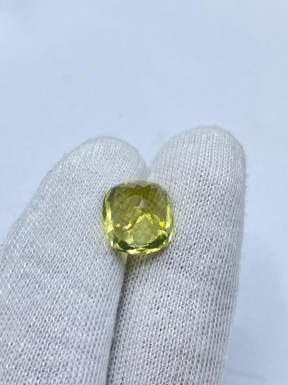 Natural Lemon Quartz / Citrine – 10.90 Carat Eye Clean Gemstone - Image 3
