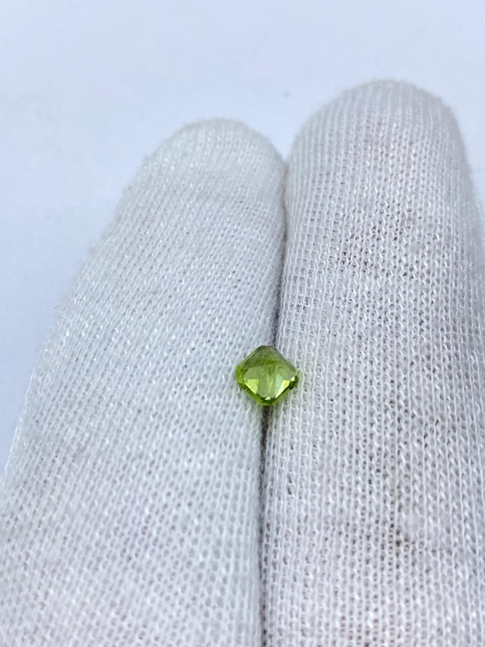 Natural Peridot – 0.65 Carat Eye Clean Gemstone - Image 3