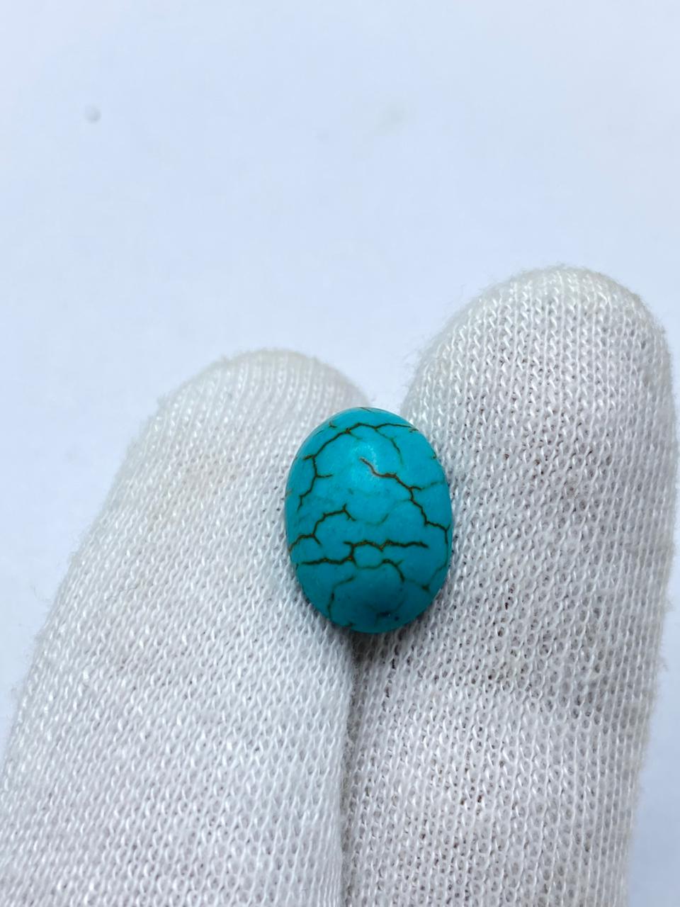 Natural Feroza (Turquoise) – 6.25 Carat Gemstone
