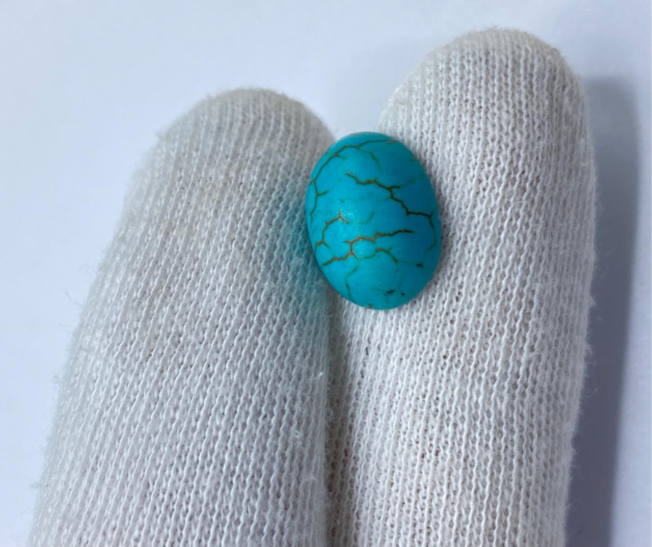 Natural Feroza (Turquoise) – 6.25 Carat Gemstone - Image 2