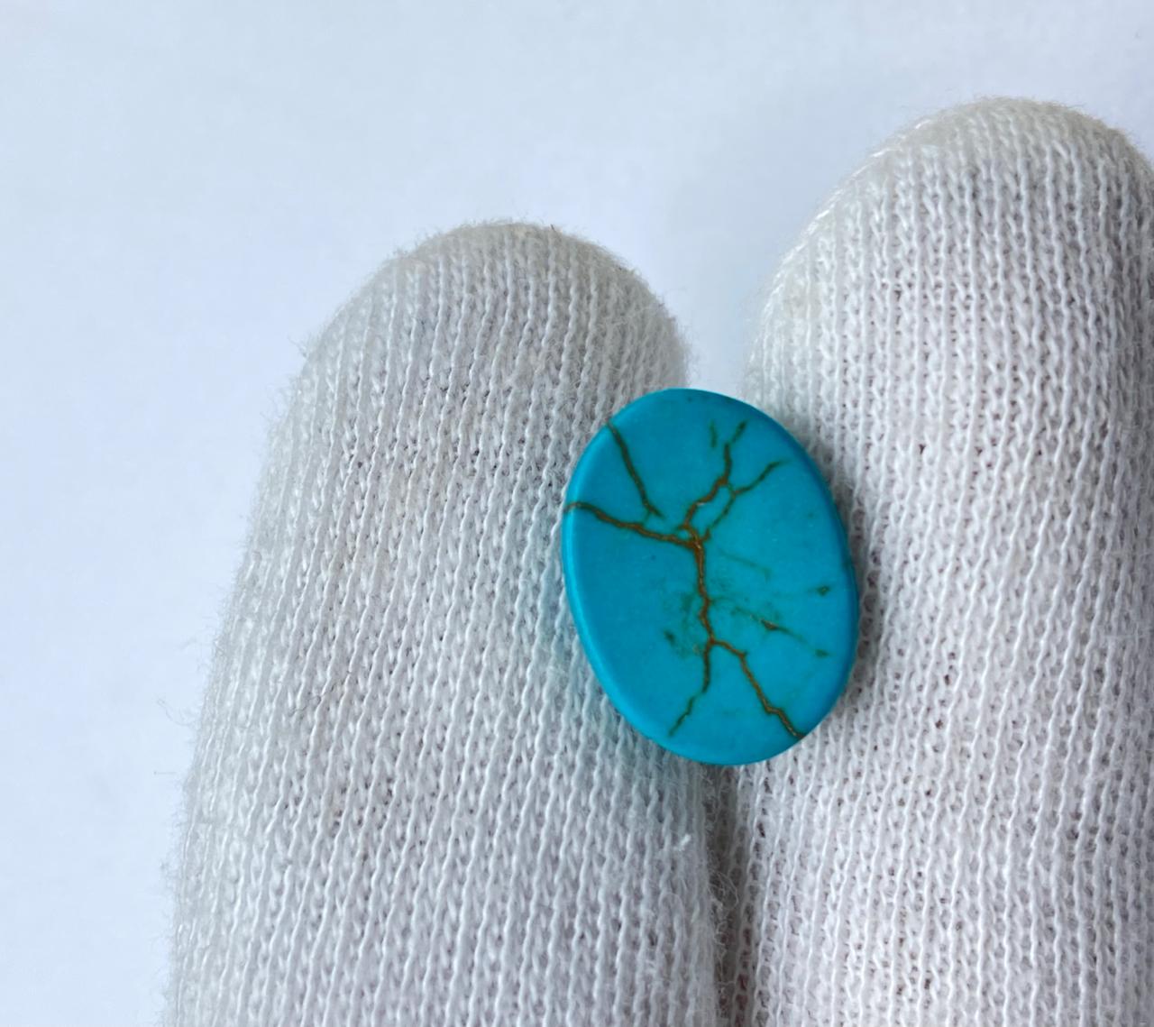 Natural Feroza (Turquoise) – 6.25 Carat Gemstone - Image 3