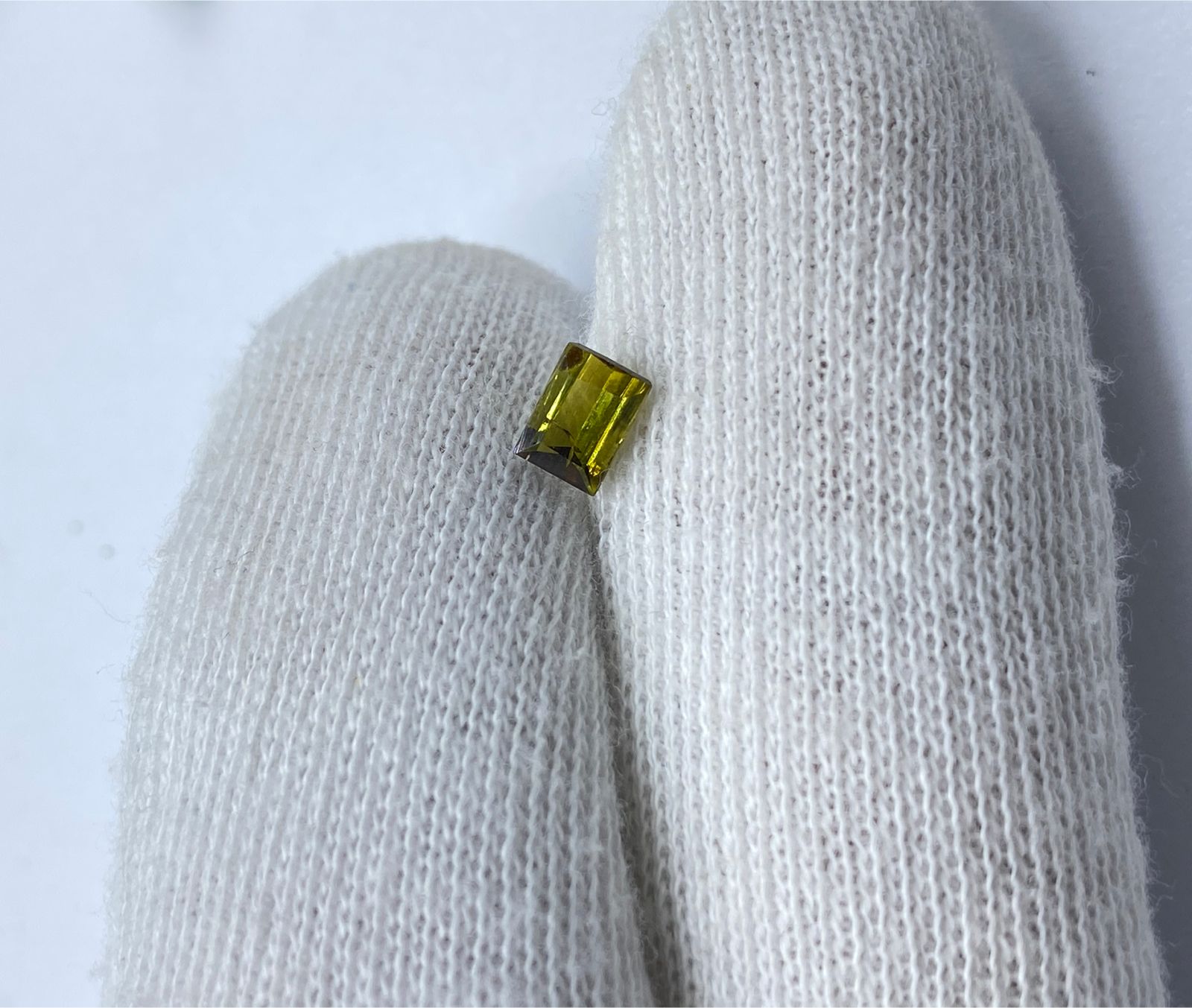 Natural Green Tourmaline 1.45 Carat – Emerald Cut Premium Gemstone - Image 2