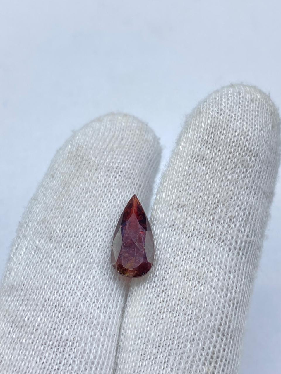 4.14 Carat Natural Deep Red Garnet – Eye Clean - Image 3