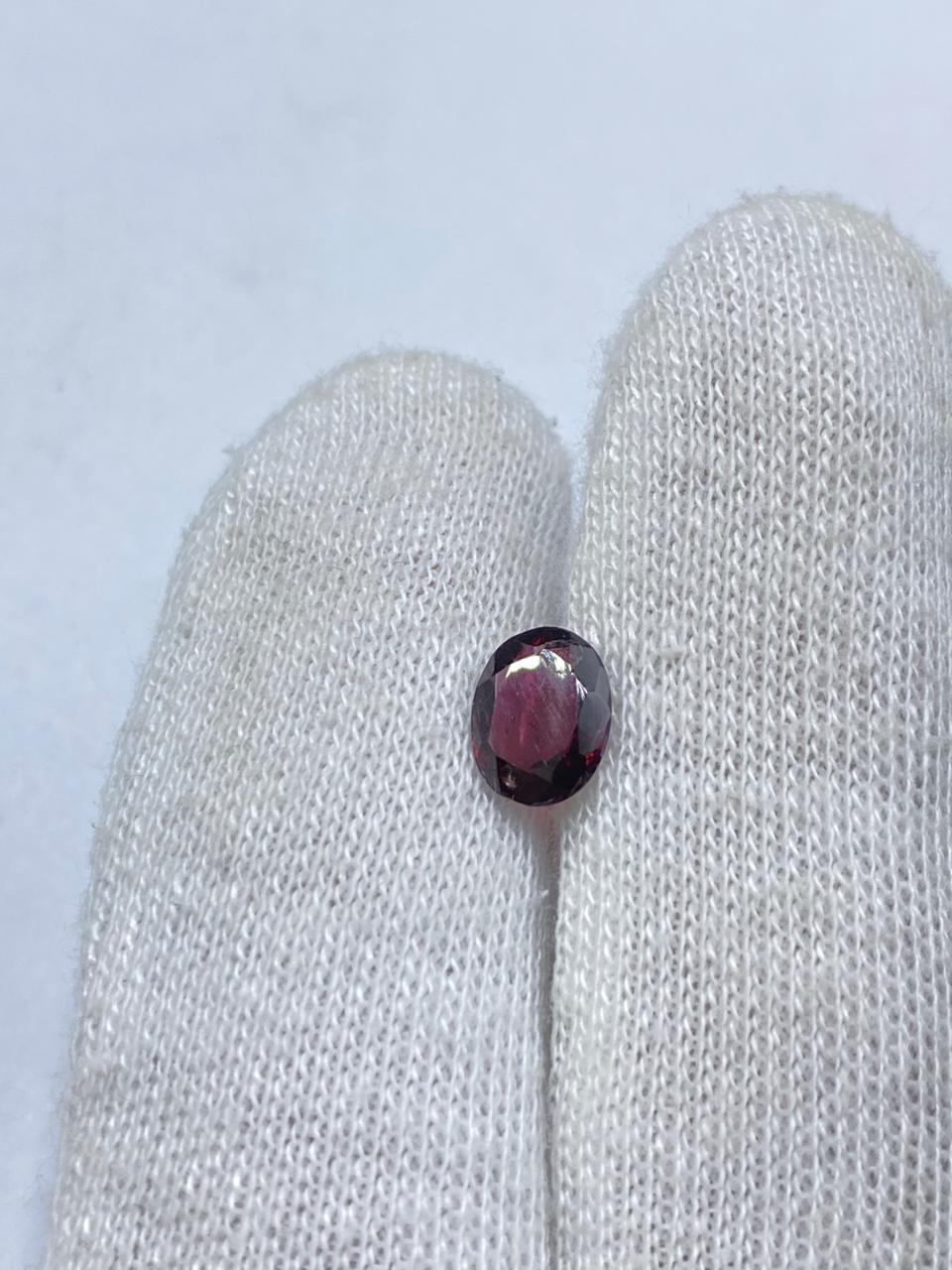 1.90 Carat Natural Deep Red Garnet – Eye Clean - Image 2