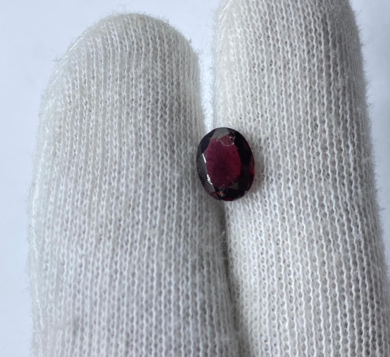 1.90 Carat Natural Deep Red Garnet – Eye Clean