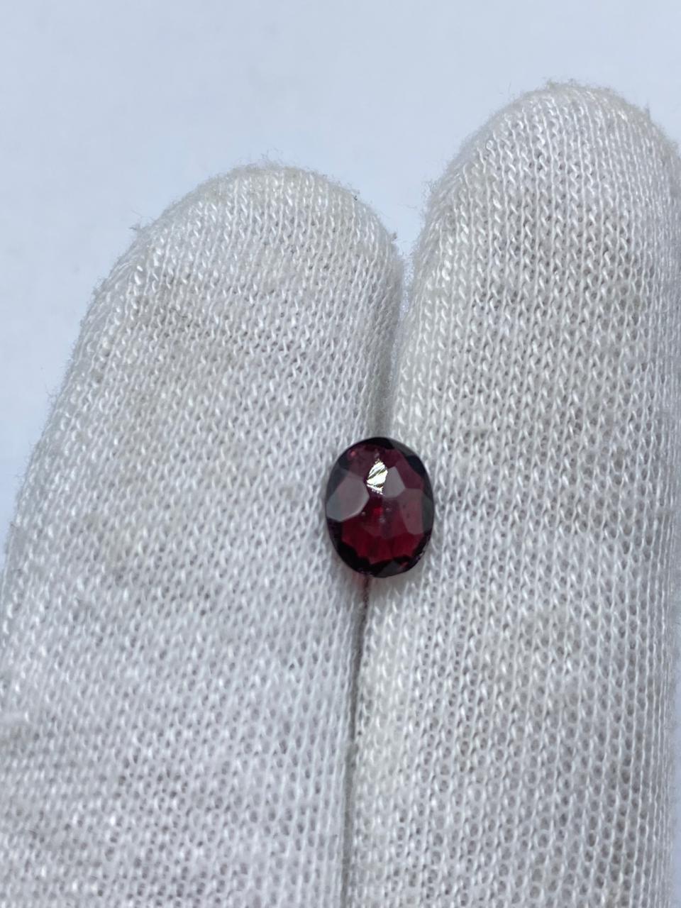 1.90 Carat Natural Deep Red Garnet – Eye Clean - Image 3