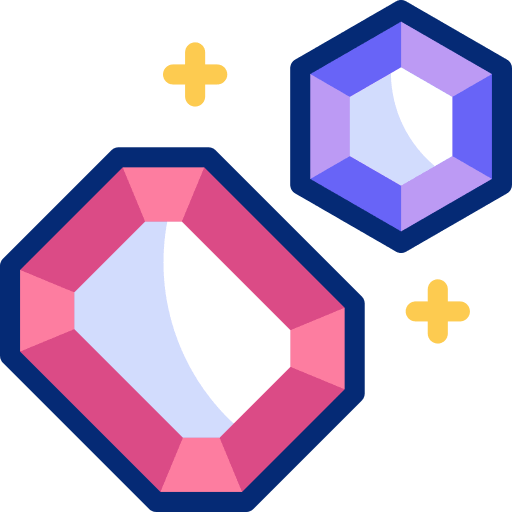 Birthstone | Gemstone Pink and purple